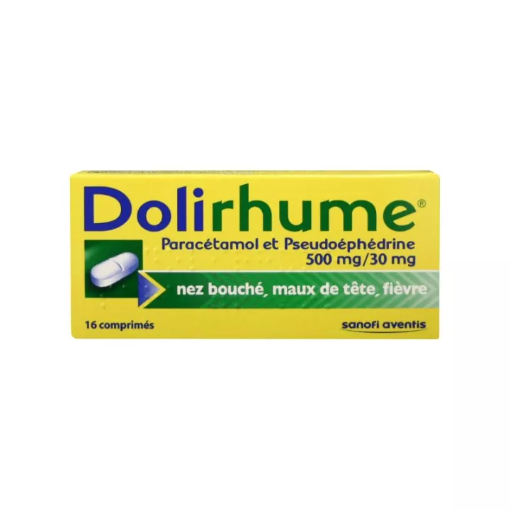 DOLIRHUME COMPRIMES 16              
