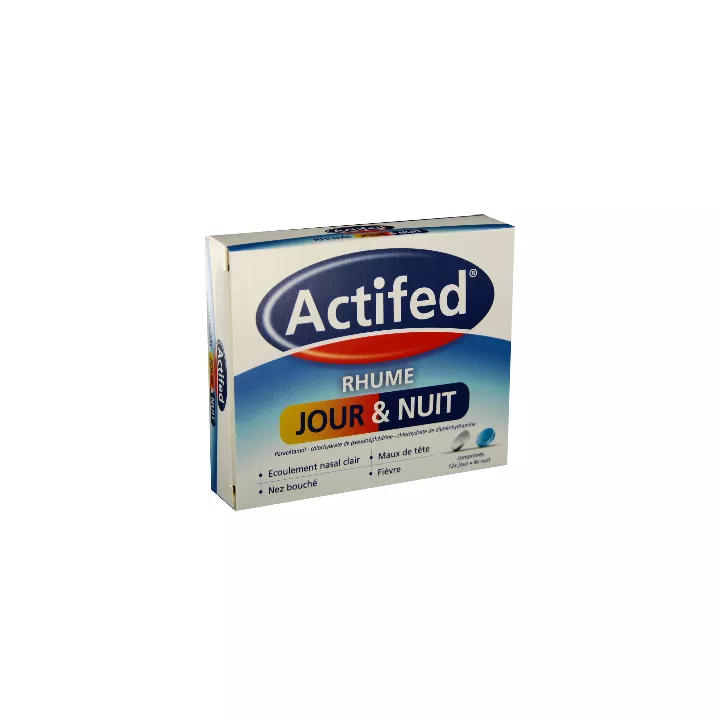Actifed Cold Day and Night Stuffy nose 16 tablets