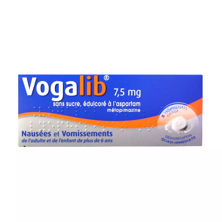 VOGALIB 7,5MG LYOPHILISAT 8