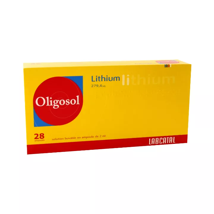 OLIGOSOL LITHIUM  2ML AMPOULES 28