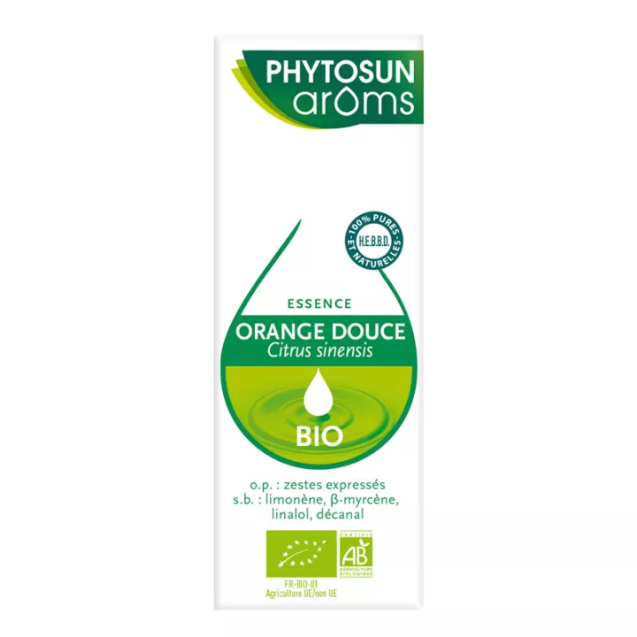 Phytosun Arôms Biologische Zoete Sinaasappel Essentiële Olie *