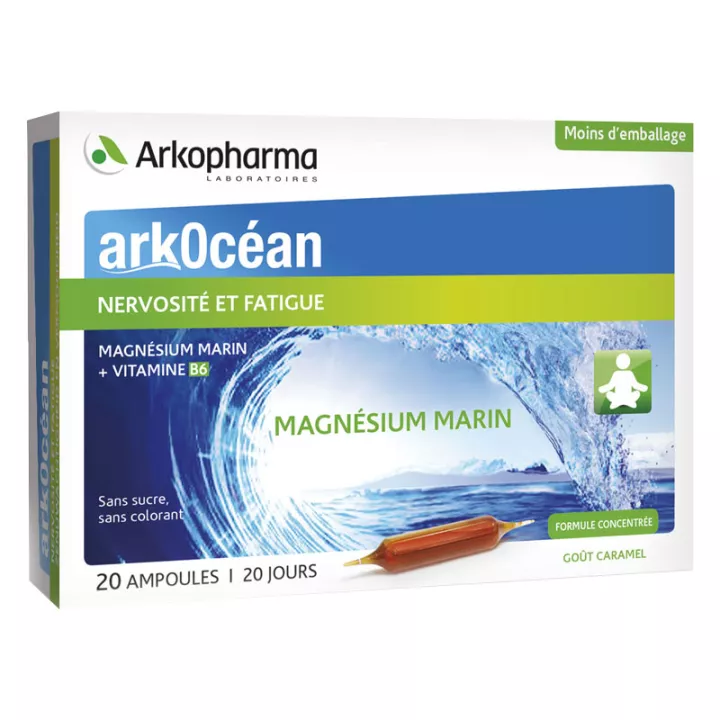 ArkOcéan Marine magnesium + vitamine B6 20 injectieflacons Arkopharma
