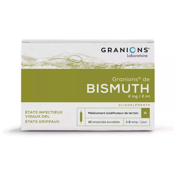 Granions Bismuth Bi bulbs 2ML 10