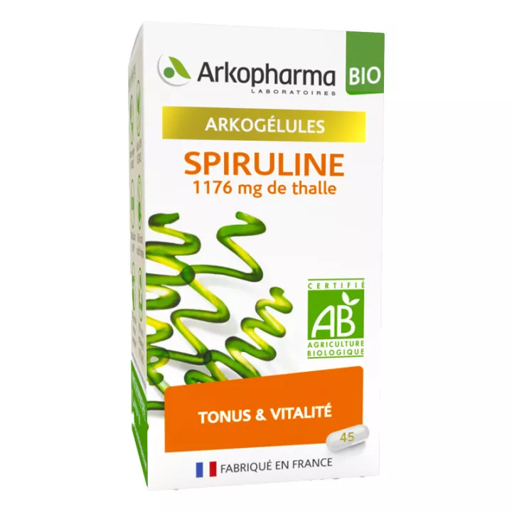 Arkogélules Spirulina Tonus et Vitalité biológico