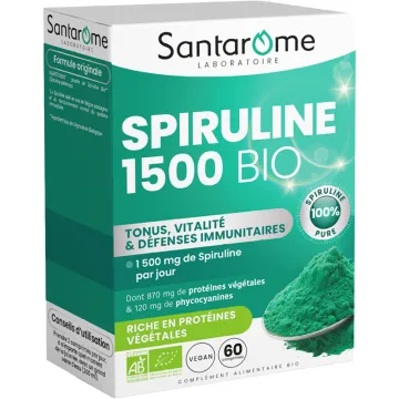 Santarome Spiruline Bio 60 Comprimés