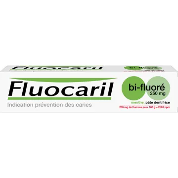 Fluocaril Bi-Fluoré 250 мг Зубная паста с мятным вкусом 75 мл