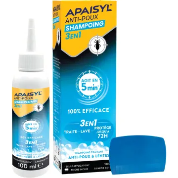 Anti-Läuse & Nissen 3in1 Behandelndes Shampoo Apaisyl