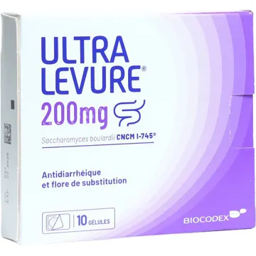 Ultra Hefe 200mg Antidiarrhöe-Kapseln