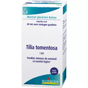 Tilia tometosa 1DH Macerado Gotas bebibles de glicerina Boiron
