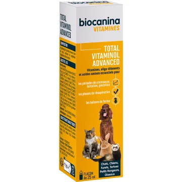 Biocanina Vitamine Total Vitaminol Advanced 25 ml