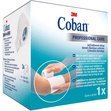 Fita adesiva de fixação 3M Coban 