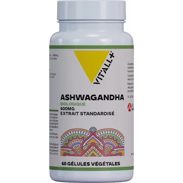 Vitall+ Ashwagandha Bio 600 mg 60 Capsules