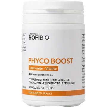 SofiBio Phyco Boost Immuniteit Vitaliteit 30 capsules