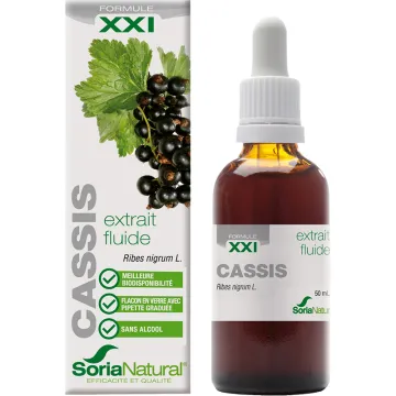 Soria Natural Grosellero Negro extracto fluido 50ml