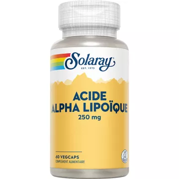 Solaray Ácido Alfa Lipoico 250 mg 30 cápsulas