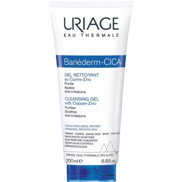 Uriage Bariederm Cica Gel Nettoyant 200ml