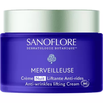 Sanoflore Merveilleuse Crème Nuit Anti-Rides 50 ml