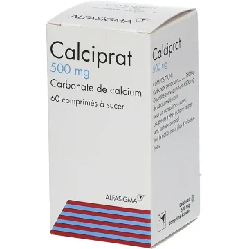 Calciprat Calcium sucking tablets do not