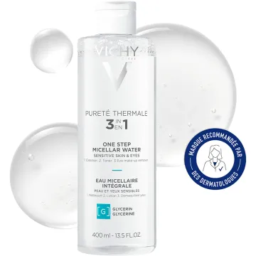 Água Micelar Completa Vichy Pureté Thermale 400 ml