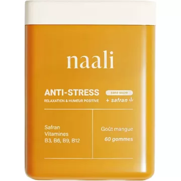 Naali Gummies Saffraan Anti-Stress Ontspanning & Humer Positief