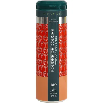 Poudre de Douche Warana et Palo Santo Guayapi 50 g