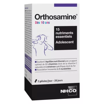 NHCO Orthosamine Dai 10 anni 56 capsule