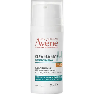 Cleanance Comedomed+ Fluide Intensif Anti-Imperfections SPF30 Avène 30ml