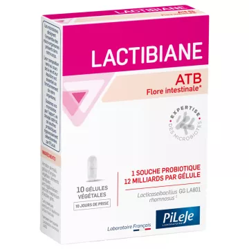 Pileje Lactibiane ATB Lactobacillus rhamnosus 10 gélules