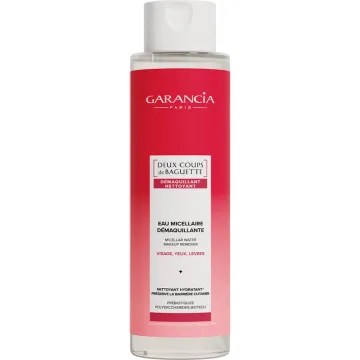 Garancia Eau Micellaire Démaquillante Deux Coups de Baguette 400ml