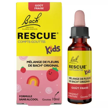 Rescue Kids Tag Bachblüten Fläschchen 10 ml