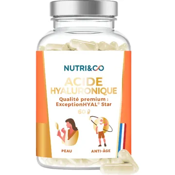 Nutri&Co Ácido Hialurónico 60 Cápsulas