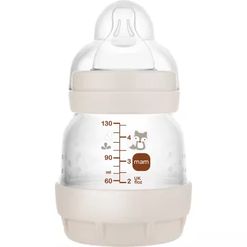 Mam Biberon Easy Start Anti-Colique Couleur de la Nature 130 ml +0 Mois