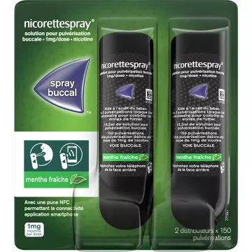 Nicorette Spray 1mg/dose Solução oral