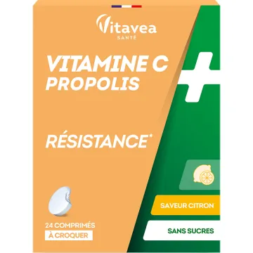 Vitavea Vitamin C Propolis Resistance 24 tablets