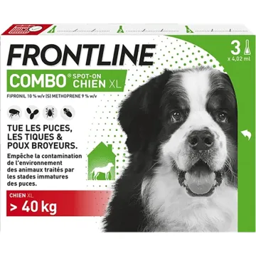 Frontline Combo para cães XL (40-60 kg) – Pipetas