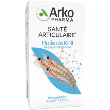 Arkogélules Huile de Krill Manganèse Confort Articulaire 45 gélules