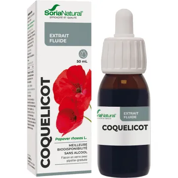 Estratto fluido di papavero naturale Soria 50 ml