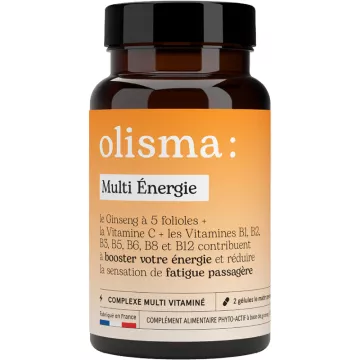 Olisma Qiseng Multi Energy 60 Capsules