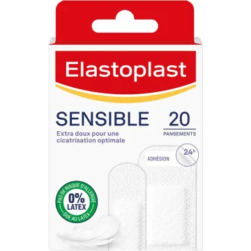 Elastoplast Sensible Hypoallergenes Pflaster 20 weiße Pflaster