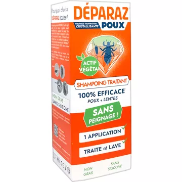 Déparaz Poux Lice + Nits Treatment Shampoo 150ml