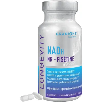 Комплекс долголетия NADH NR Spermine Anti-Age Global Granions 60 таблеток