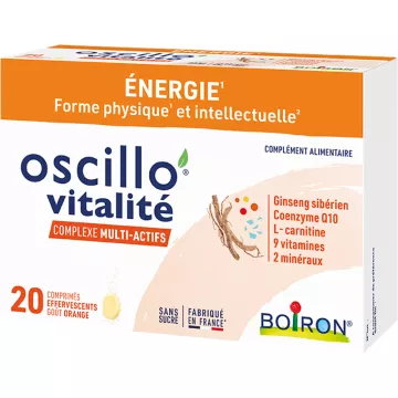 Boiron Oscillo'Vitalité Complesso Multiattivo 20 compresse effervescenti