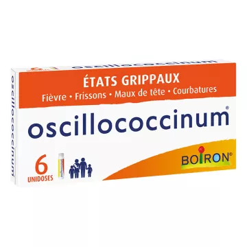 OSCILLOCOCCINUM BOIRON 6 DOSIS Homeopatía