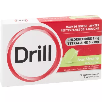 Drill Gola Dolorante pastiglie senza zucchero