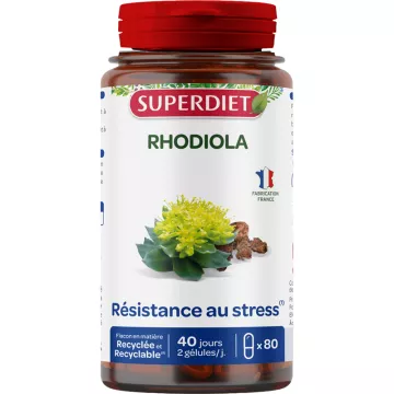 Superdiet Родиола Стрессоустойчивость 80 капсул