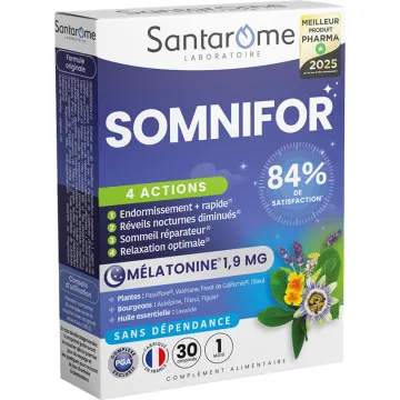 Santarome Somnifor 4 Actions Melatonin 1.9 mg