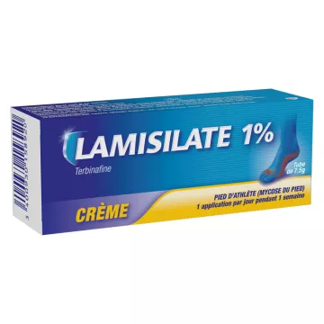 LAMISILATE 1% cream tube 7,5 g