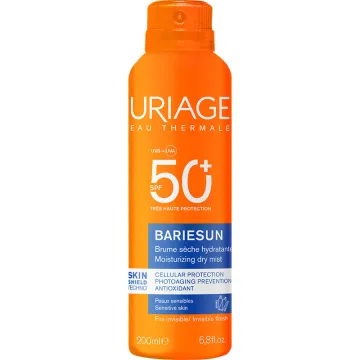 Bariesun Brume Sèche Hydratante SPF50+ Uriage 200 ml