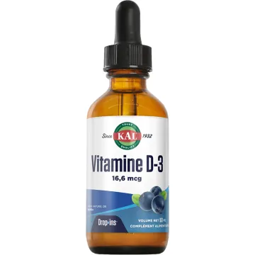 Vitamin D-3 Liquid 16.6 µg KAL 53 ml