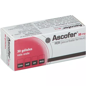 Ascofer Ferro 33 mg 30 capsule